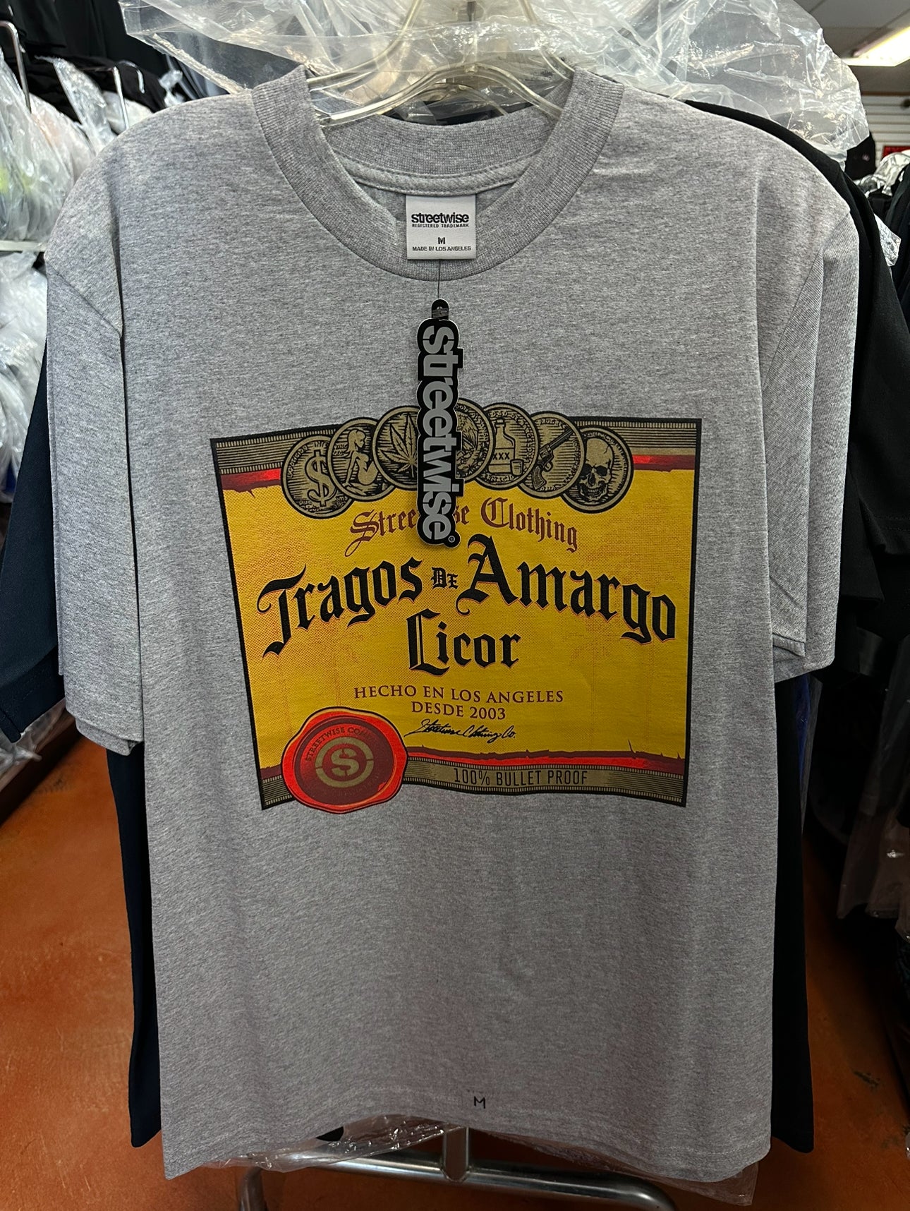 Streetwise Tragos Amargos T-shirt (Gray)