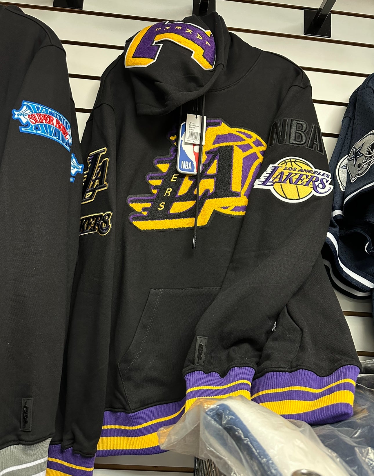 Pro Standard NBA LA Lakers Mash Up Logo PO Men’s Hoodie