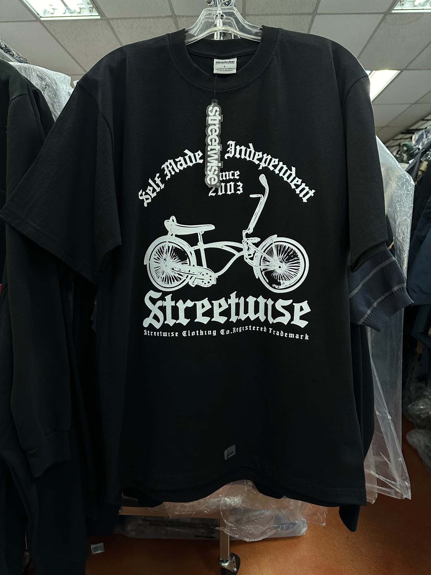 Streetwise Low Bike T-Shirt (Black)