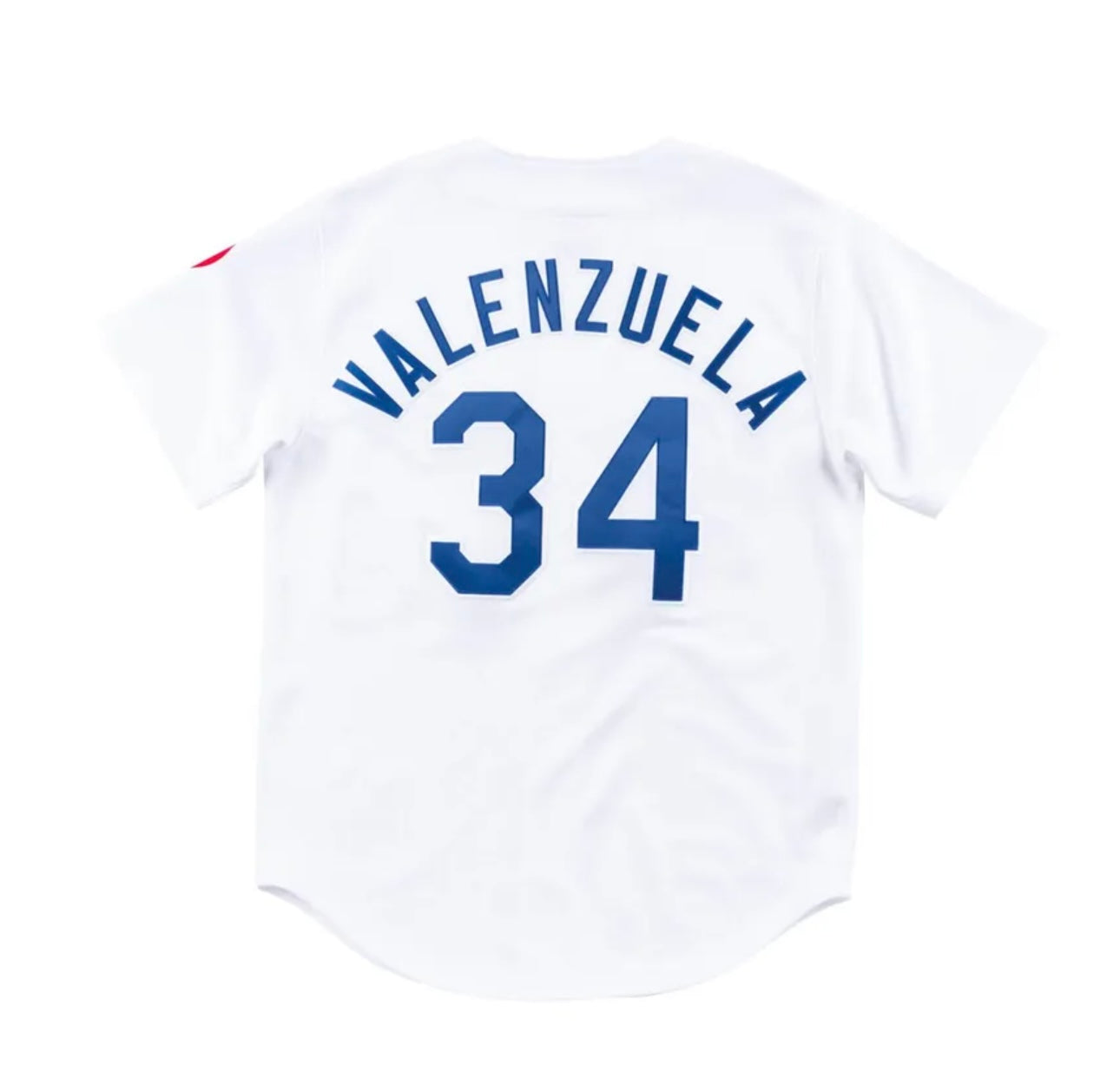 Los Angeles Dodgers Fernando Valenzuela 1981 Authentic Mitchell & Ness Jersey (White)